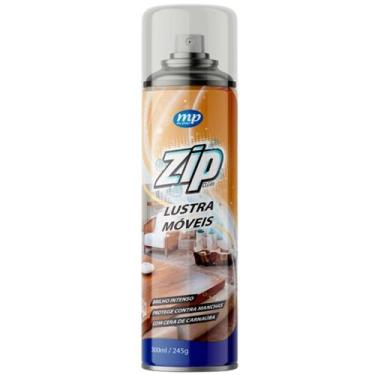 Imagem de Lustra Moveis Spray Zip 300ml Brilho Intenso Original Com Cera Perfuma