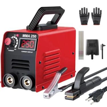 Imagem de FINYQBET Máquina de Solda Portátil, 250A com Tecnologia IGBT, Soldador Inversor - Ideal para Iniciantes e Profissionais, Reparos Domésticos, Fazendas e Projetos DIY (220, Volts)