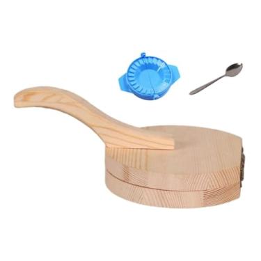 Imagem de ＫＬＫＣＭＳ Prensa de Tortilla em Madeira, Utensílio para Panquecas E Tortilhas, MADEIRA, Tamanho real