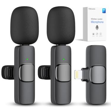 Imagem de Kopdkes 2 Pack Wireless Lavalier Microphone