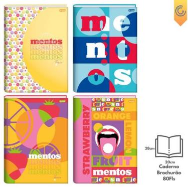 Imagem de Caderno Brochurão 80 Fls Mentos - Jandaia