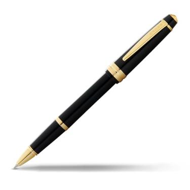 Imagem de Cross Caneta esferográfica Bailey Light Polida Preta e Dourada