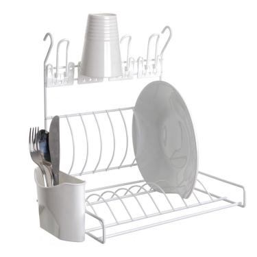 Imagem de Escorredor De Louça Para Barra Suspenso - Branco