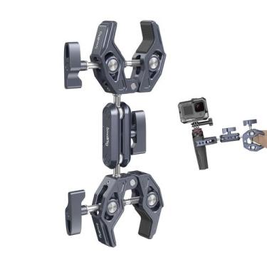 Imagem de Suporte de braçadeira SMALLRIG Double, braçadeira de guarda-chuva, bra