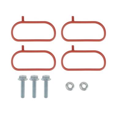 Imagem de Partuto Junta do coletor de admissão do motor para Honda Civic 2016-2024 1,5L para Honda CR-V 2017-2025 1,5L, com parafusos e porcas, substitui nº 17105-5AA-004/171055AA004