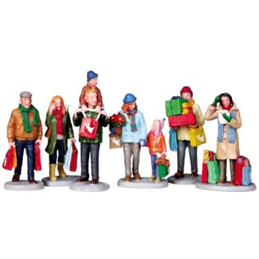 Imagem de Lemax Holiday Shoppers, conjunto de 6#92683