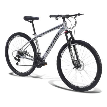 Imagem de Bicicleta Aro 29 Sutton Extreme 21V Shimano Freio a Disco Quadro de Alumínio 21 Marchas com Suspensão Com Trava e Regulagem