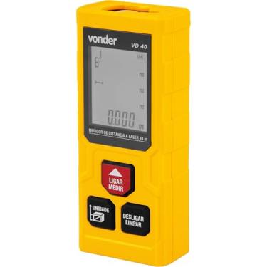 Imagem de Vonder, Medidor De Distância A Laser 40 M, Vd 40.