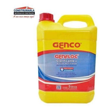 Imagem de Genfloc Clarificante 5lts  Genco Remove Sujeiras Da Piscina