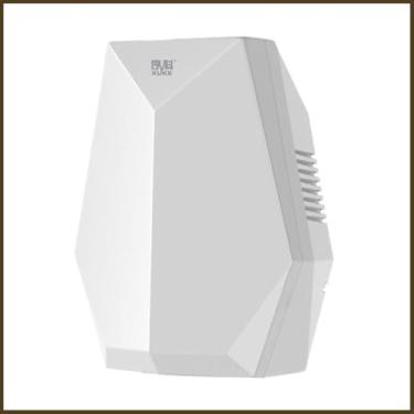 Imagem de Secador De Mão Elétrico Compacto Portátil com Ventilador Automático Interno Branco 220v