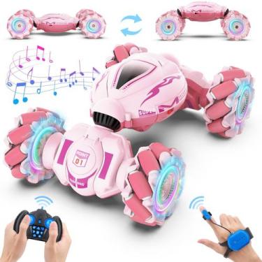 Imagem de RC Car Dysaim Gesture Sensing Stunt 4WD 2,4 GHz para crianças de 6 a 1