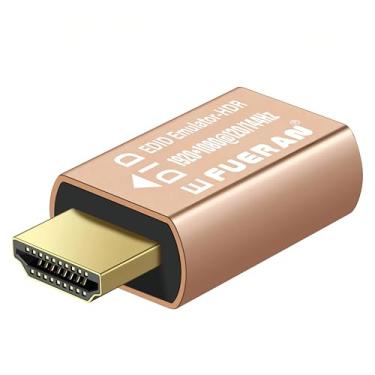Imagem de FUERAN Emulador HDMI Pass-Through EDID, 1920x1200@59Hz, compatível com divisores, interruptores e extensores de vídeo (1920x1080@120/144Hz -HDR)