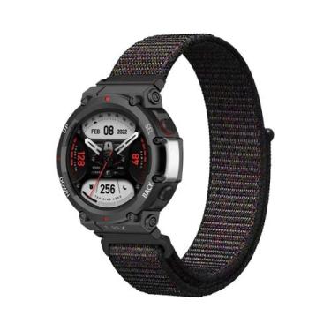 Imagem de Pulseira De Nylon Unissex Para Huami Amazfit T-REX 3/2 Smart Watch Ban