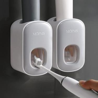 Imagem de Dispensador de pasta de dente MOPMS montado na parede, automático, cin