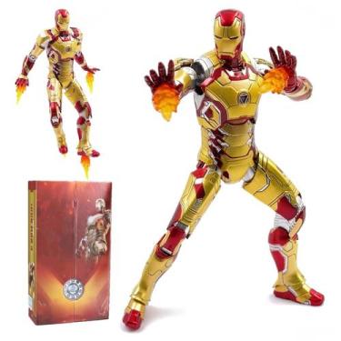 Imagem de Boneco de ação LonullyMege Ironman MK42 18 cm Collector's Ed.
