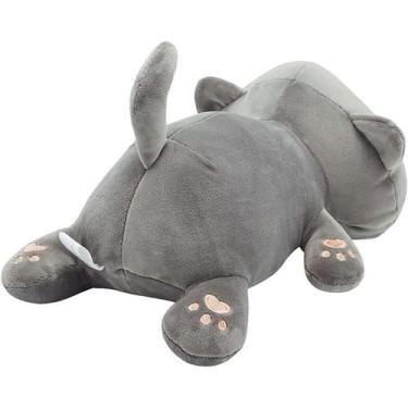 Imagem de Cat Plush Travesseiro Fofo Gatinho Recheado Animal Pelúcia Brinquedo, 
