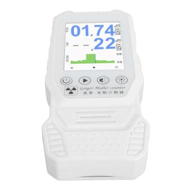 Imagem de Detector de Radiação Nuclear Recarregável Com Display Colorido HD, Medidor de Monitor de Radiação para Raios X, Y, β, Contador Geiger Alimentado por USB
