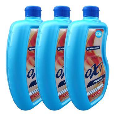 Imagem de Kit 3 Litros Oxi Algicida Manuteção e Choque iGUi - 3 Litros