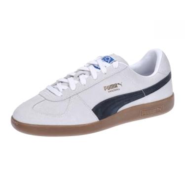Imagem de PUMA Sapato unissex de handebol para quadra interna, Puma White Puma Black Gum, 40.5 EU