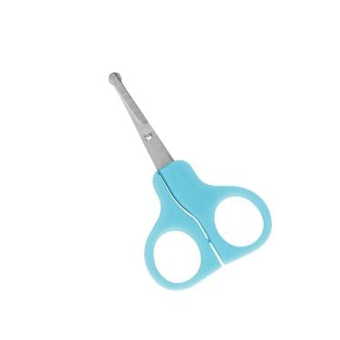 Imagem de Tesoura para Unha com Cabo Plástico Baby Flex - Mundial (Azul)