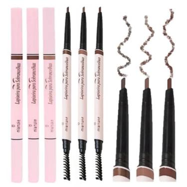 Imagem de Kit 3 Lapiseira Sobrancelha 2 em 1 Resiste ao Suor Mia Make