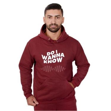 Imagem de Blusa Moletom Banda Masculina Rock Com Bolso e Capuz Vinho - Methodic,