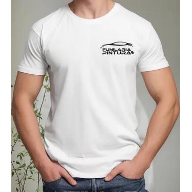 Imagem de Camiseta Camisa Algodão  Feminina Masculina Uniforme Profissional Trab