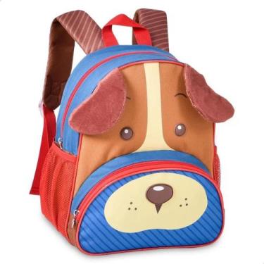 Imagem de Mochila De Costas Infantil Pets Cachorro Vermelho Clio - Clio Pets