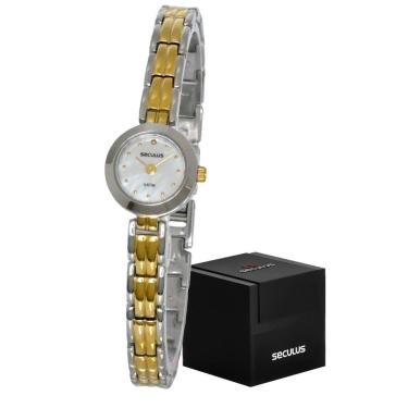 Imagem de Relógio Seculus Pequeno em Aço Original Feminino Mini-Feminino