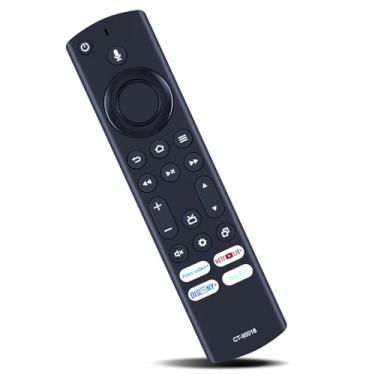 Imagem de ZWP CT-95018 Controle remoto de voz de substituição para Toshiba & Insignia 4K LED UHD Smart TV 43V35KU 40C350KU 43C350KU 50C350KU 55C350KU 65C350KU NS-24F202NA22 NS-42F201NA22 A22 N S-55F301NA22