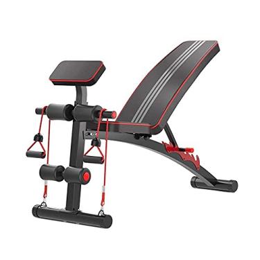 Imagem de Banco de pesos, halteres, levantamento de peso, banco multifuncional, banco de halteres, equipamento de fitness, placa auxiliar doméstica, banco de supino, placa supina