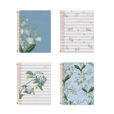 Imagem de Caderno espiral 1/4 capa dura 80 folhas natus cadersil