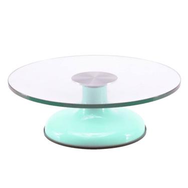 Imagem de Bailarina De Vidro Giratória 30Cm Rolamento Duplo -