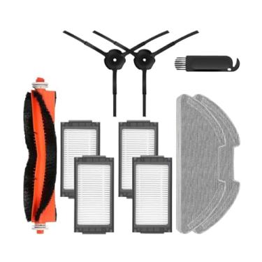 Imagem de Main/Side Brush Hepa Filter Mop Cloths Main Brush Cover Compatible With XiaoMi Mijia Robot Vacuum-Mop Pro / 2 Pro / MJSTS1 Spare Parts(Chocolate)