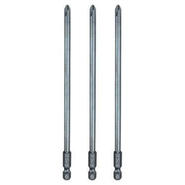 Imagem de Generic 3 peças de chave de fenda Phillips número 2 PH2, haste sextavada de 1/10.2 cm, 150 mm de comprimento, haste magnética de 0,5 cm, broca de cabeça cruzada magnética S2, chave de fenda industrial