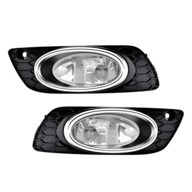 Imagem de Faróis de neblina compatíveis com Honda Civic 4DR 2012 conjuntos de faróis de neblina para direção de para-choques com interruptor e chicote de fiação