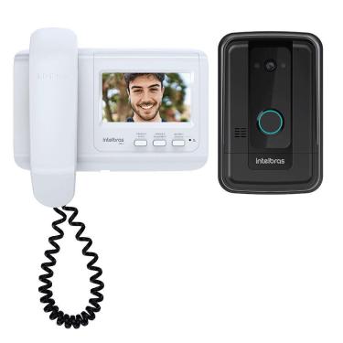 Imagem de Kit Videoporteiro Intelbras Ivr 4 Interfone Com Câmera