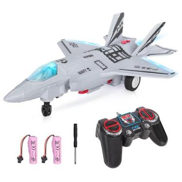 Imagem de Avião de controle remoto RC Fighter Jet Toy para crianças ELEOPTION - 