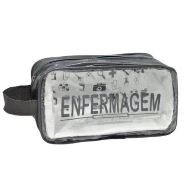 Imagem de Necessaire Enfermagem Bolsa Personalizada Academica Estagio - LOVE SAU