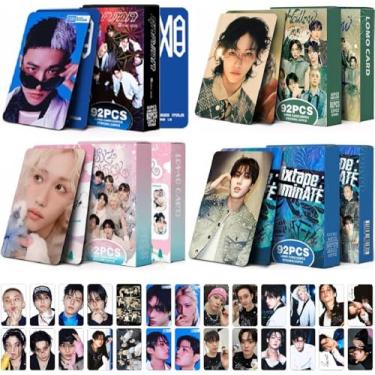 Imagem de Pacote com 4/240 peças de cartões fotográficos, 2025 Stray-K ATE Album Lomo Cards para coleção (Roxo)