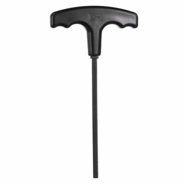 Imagem de HARFINGTON Chave sextavada T-Handle 4 mm Metric S2 Aço Braço Longo Preto Chave T Extremidade Plana Chave Hexágono Interior Ferramenta de Reparo para Manutenção de Automóveis em Casa Bicicletas Reparo