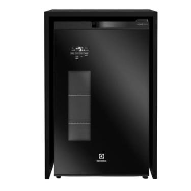 Imagem de Nicho Para Frigobar Cervejeira Bancada Mdf 90x61x45cm Preto