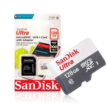 Imagem de Cartão de Memória Sandisk 128gb 64gb 32gb 16gb Original Cartão Micro S