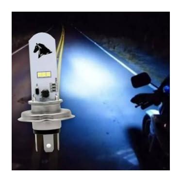 Imagem de Lampada Farol Moto H4 8000k Super Led Efeito Xenon Forte Stallion Cavalinho