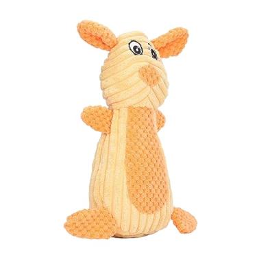 Imagem de Hztyyier Brinquedo de Pelúcia Estridente para Cachorro, Adorável, Resistente à Mordida, Brinquedos Interativos para Dentição de Dentes de Animais de Estimação, Moagem e Tempo de Reprodução