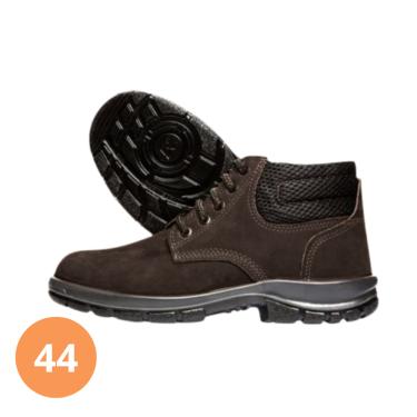 Imagem de Botina 3 Gomos Rogil Nobuck Café Cadarço Solado Bidensidade 44