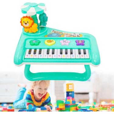 Imagem de Teclado Piano Musical Brinquedo Infantil Divertido Som Luzes Toys Impo