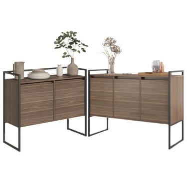Imagem de Conjunto Buffet Industrial 2 E 3 Portas Affara