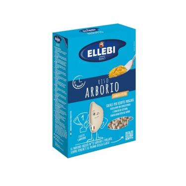 Imagem de ELLEBI Riso Arborio Premium, Arroz Italiano para Risoto, Grão Longo e Grosso, 1kg, Importado da Itália