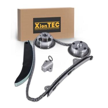 Imagem de XIONTEC Kit de corrente de distribuição de motor 6 peças compatível com Hyundai Elantra 2014-2017, Tucson 2014-2015 e Kia Forte Soul 2014-2016, Forte Koup 2015-2016, L4 2.0L, substituição # 24321